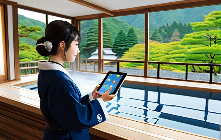 디지털 컴패니언십과 고객 맞춤화 - Personalized Travel Concierge**

"A friendly AI assistant (digital companion) on a tablet, recommend...