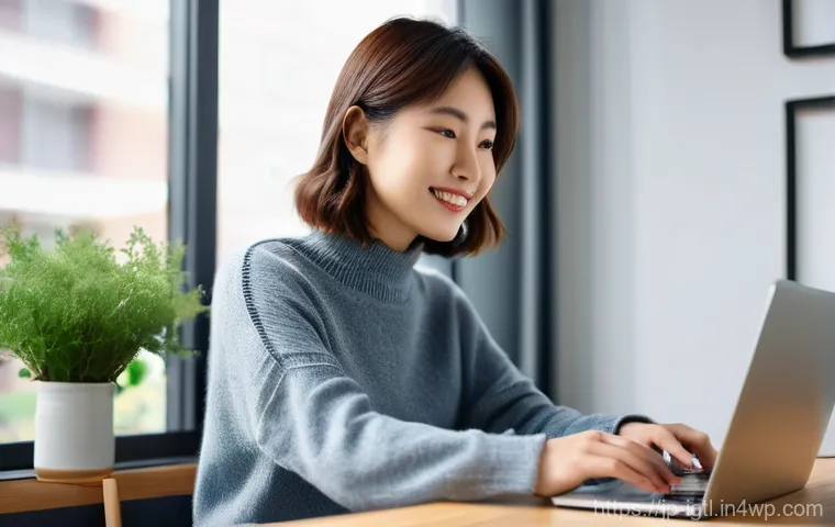 디지털 컴패니언십과 데이터 보안 - **Prompt 1: "The Gentle Digital Companion"**
    A young Japanese woman in her late 20s, with short,...