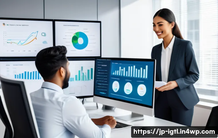 디지털 컴패니언십과 글로벌 시장 접근 - A modern, sleek office environment showing a diverse multinational team collaborating on digital mar...